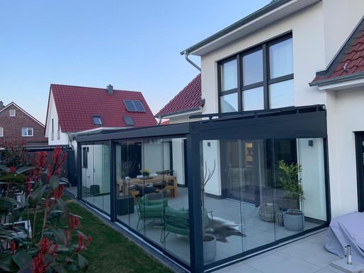 Glasschiebewand modern NRW – Vensaro